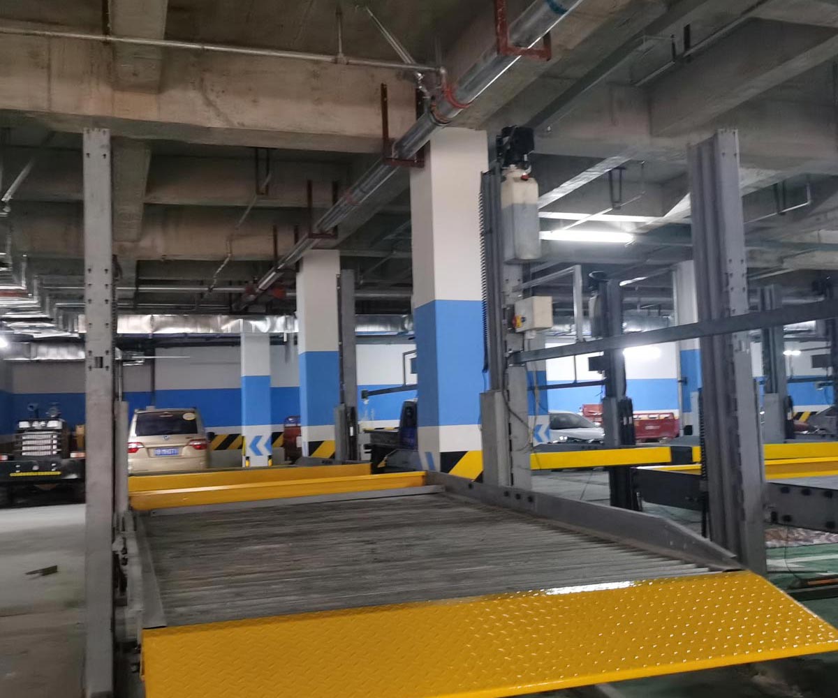 甘泉PSH升降橫移式機械停車場過規劃
