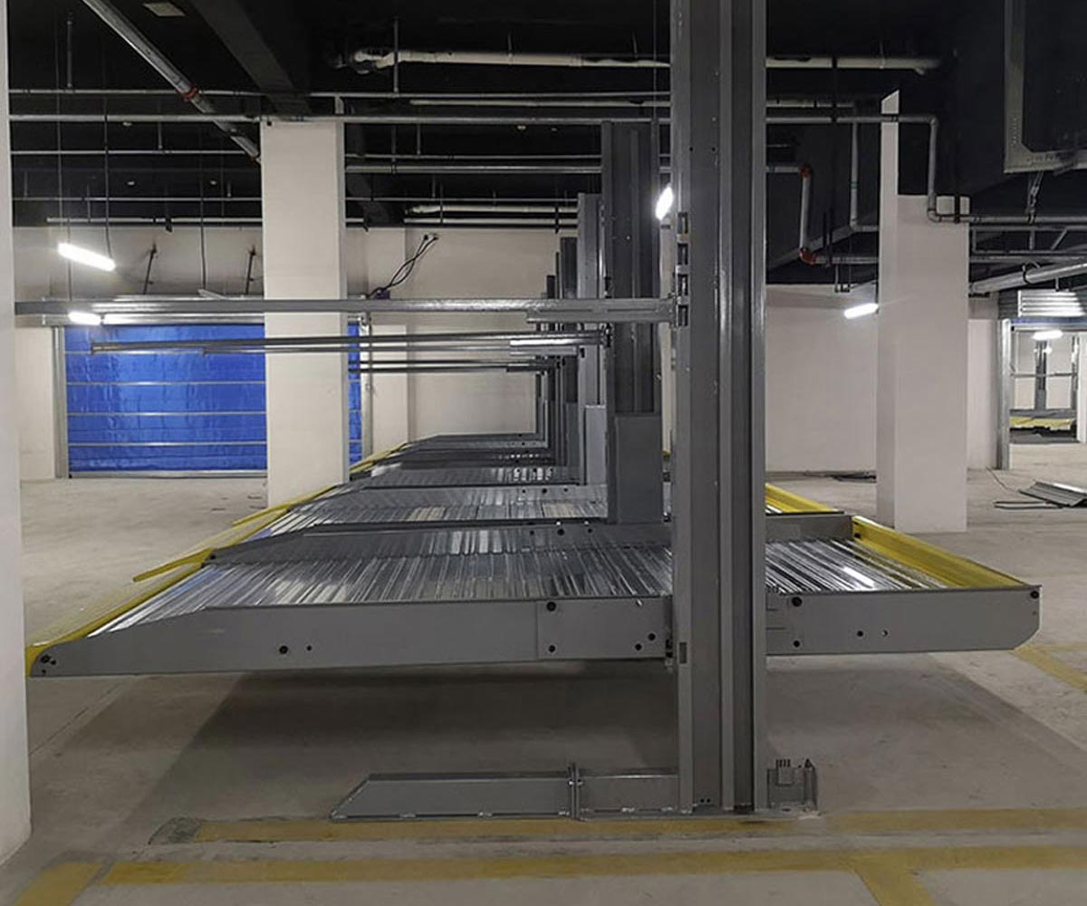 城固升降式機械式停車庫改造