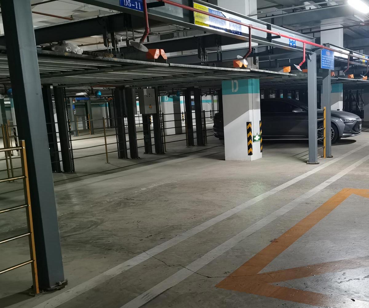 南鄭簡易機械式停車庫回收