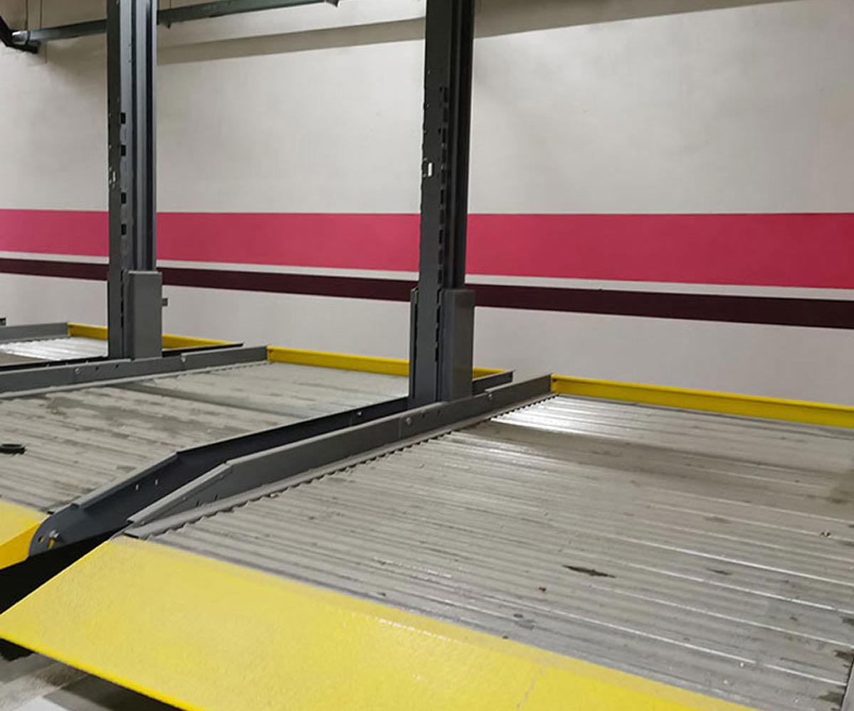 鶴城雙層升降橫移式機械立體停車設備收購