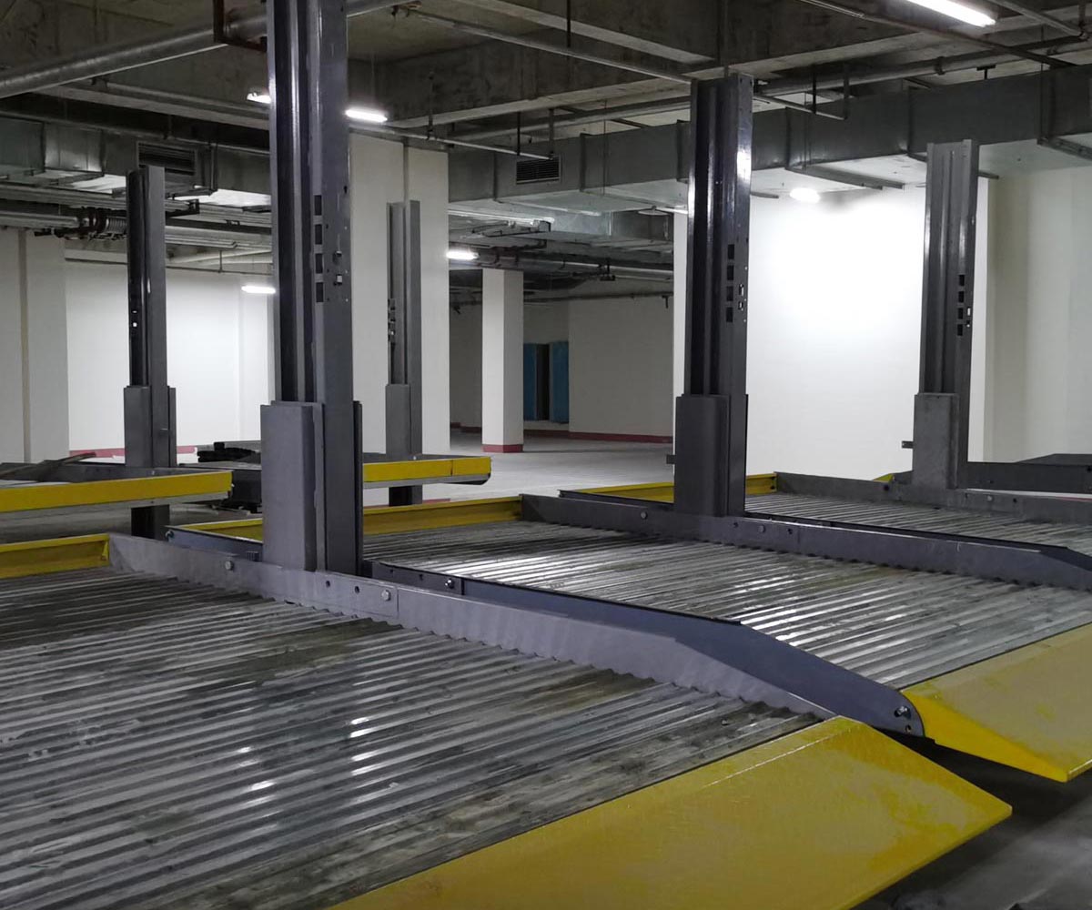 平桂地下室簡易升降類立體停車庫過驗收