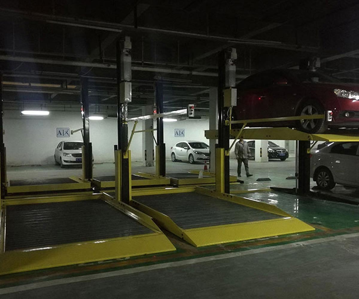廣南2層簡易類機械式立體停車設備租賃