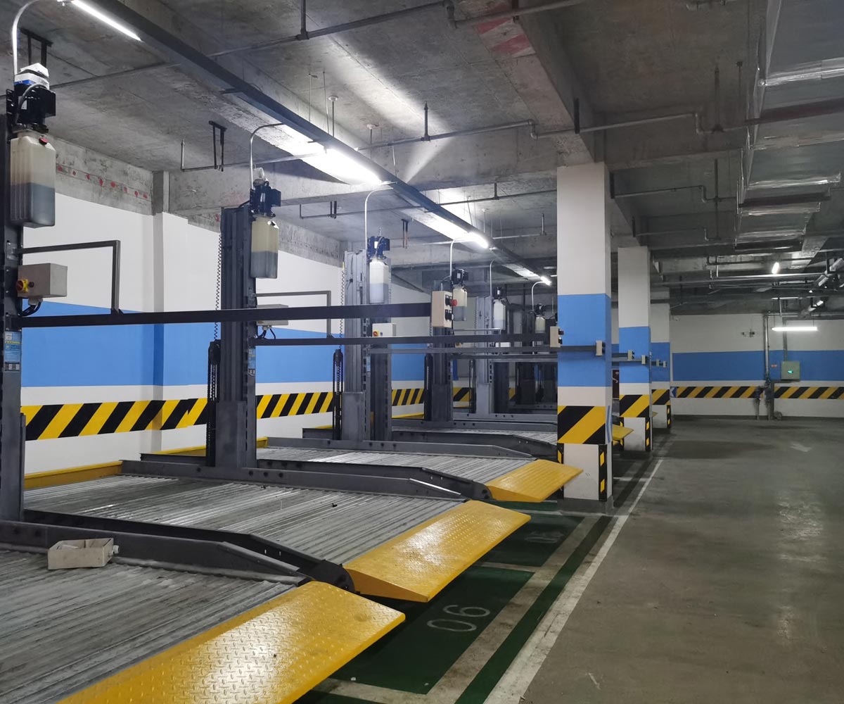 咸豐兩層機械立體停車設備