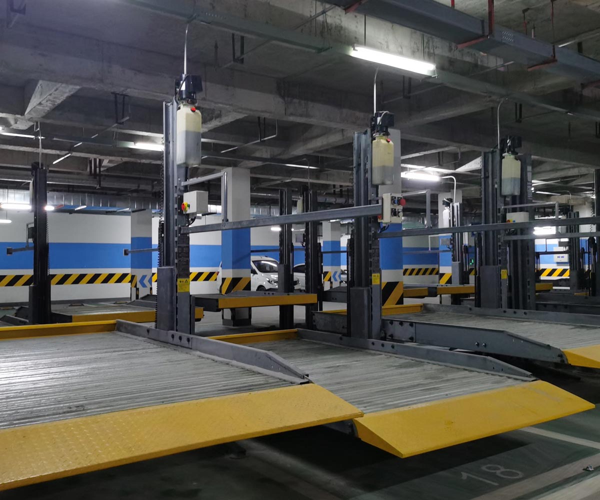 桃江2層升降式機械式停車庫